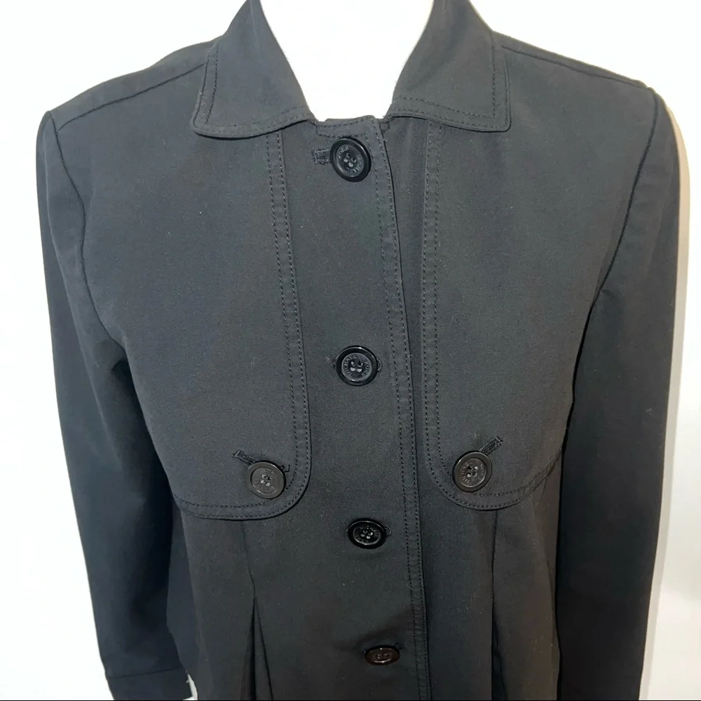Michael Kors Black Cape Jacket Size XS